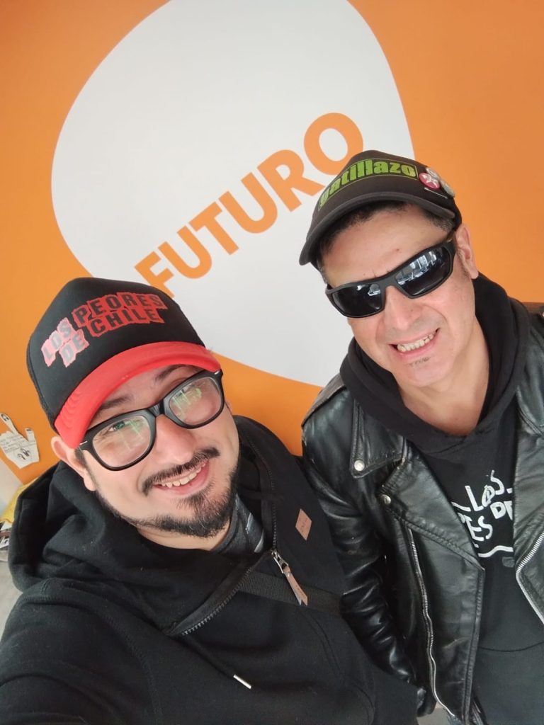 Edson Valdivia en Radio Futuro junto a Klein de Los Peores de Chile, conversando sobre música, cultura y Tour Nocturno